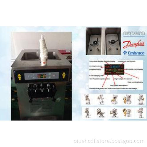 Floor Standing Automatic Ice Cream Making Machine , Energy